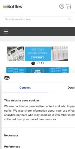 Mobile page screenshot