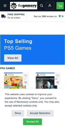 Mobile page screenshot