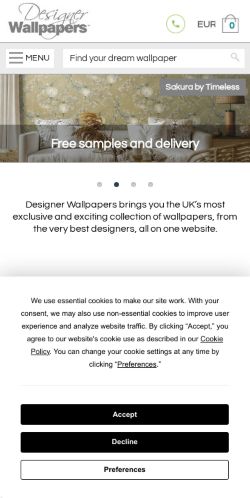 Mobile page screenshot