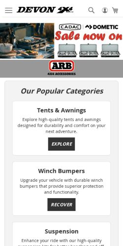 Mobile page screenshot