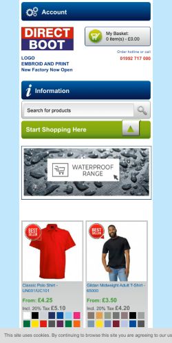 Mobile page screenshot