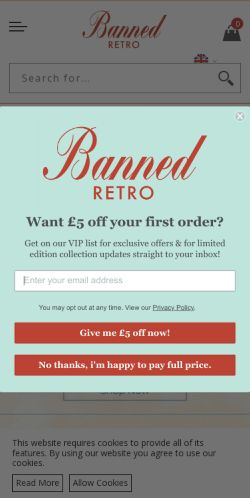 Mobile page screenshot