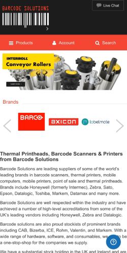 Mobile page screenshot