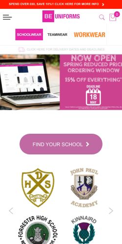 Mobile page screenshot