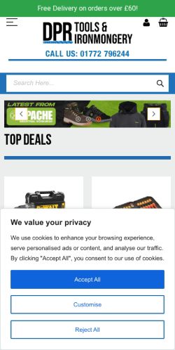 Mobile page screenshot