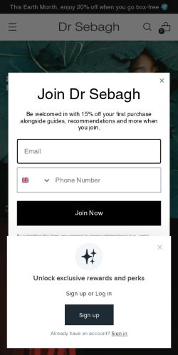 Mobile page screenshot