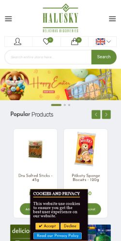 Mobile page screenshot