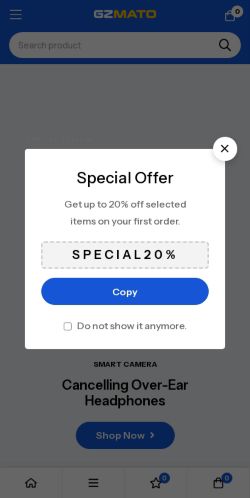 Mobile page screenshot
