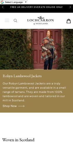 Mobile page screenshot