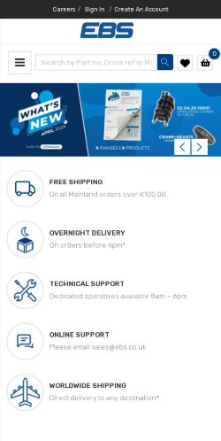 Mobile page screenshot