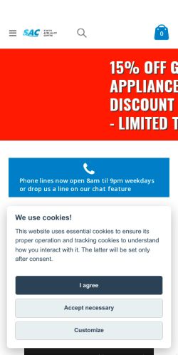 Mobile page screenshot
