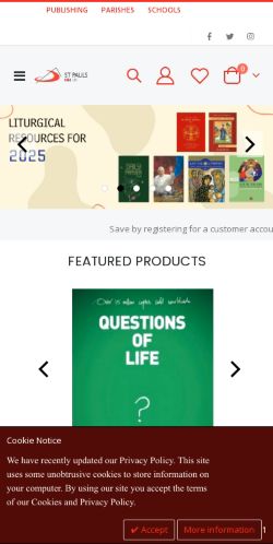 Mobile page screenshot
