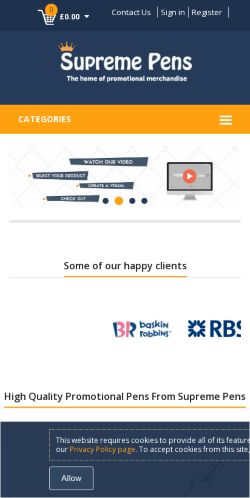 Mobile page screenshot