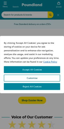 Mobile page screenshot