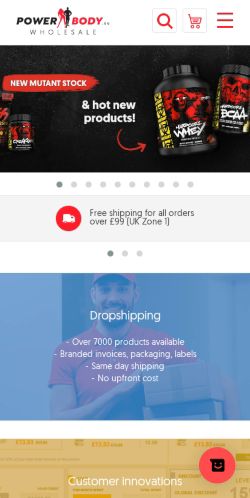 Mobile page screenshot