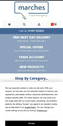 Mobile page screenshot