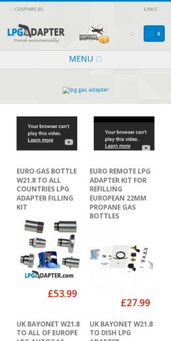 Mobile page screenshot