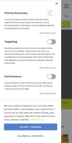 Mobile page screenshot