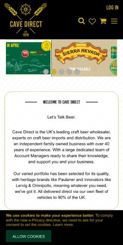 Mobile page screenshot