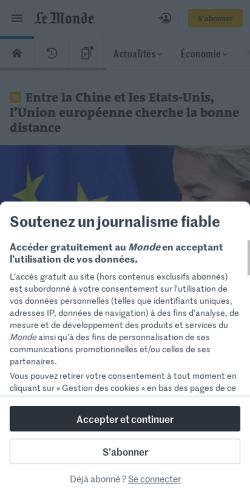 Mobile page screenshot