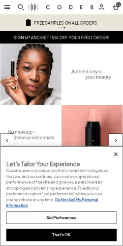 Mobile page screenshot