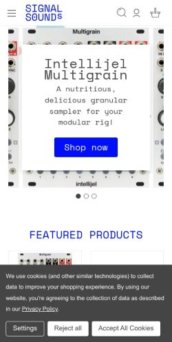Mobile page screenshot