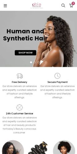 Mobile page screenshot
