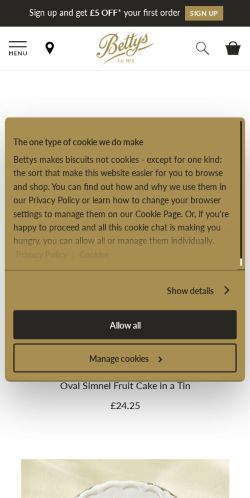 Mobile page screenshot