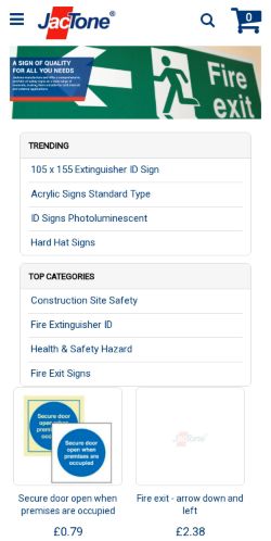 Mobile page screenshot