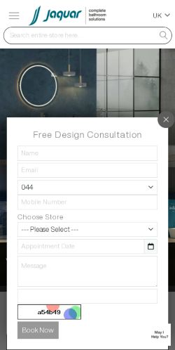 Mobile page screenshot