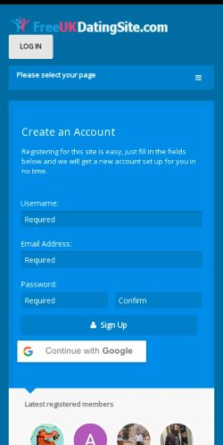 Mobile page screenshot