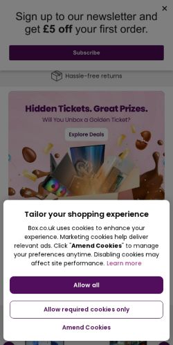Mobile page screenshot
