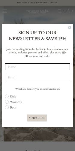 Mobile page screenshot