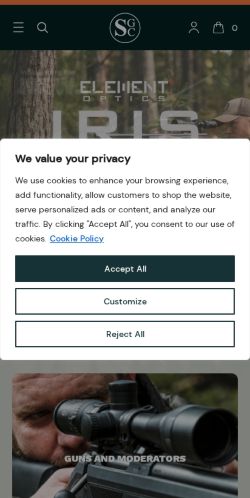 Mobile page screenshot