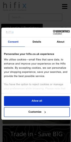 Mobile page screenshot