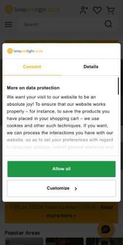 Mobile page screenshot