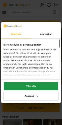 Mobile page screenshot