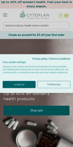Mobile page screenshot