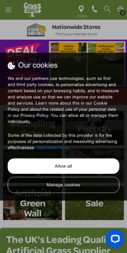 Mobile page screenshot