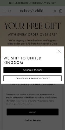 Mobile page screenshot