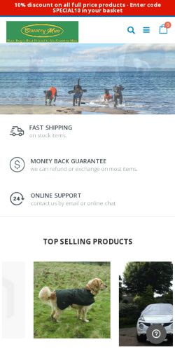 Mobile page screenshot