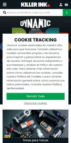 Mobile page screenshot