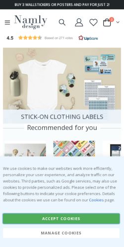 Mobile page screenshot