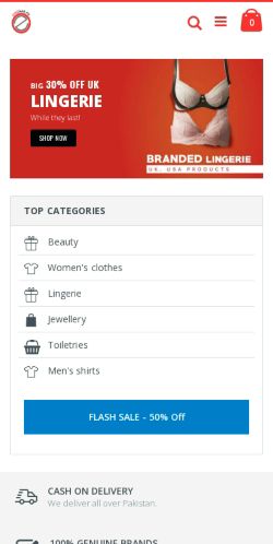 Mobile page screenshot