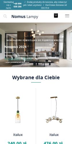 Mobile page screenshot