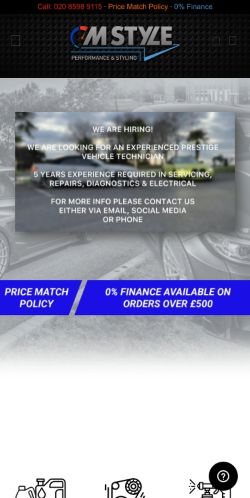 Mobile page screenshot