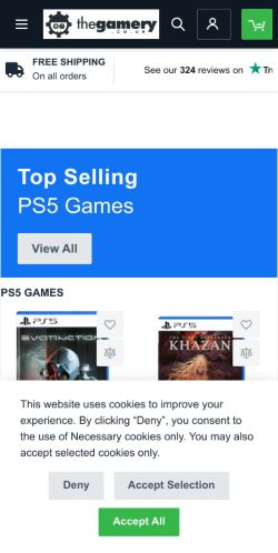 Mobile page screenshot