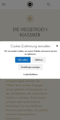 Mobile page screenshot
