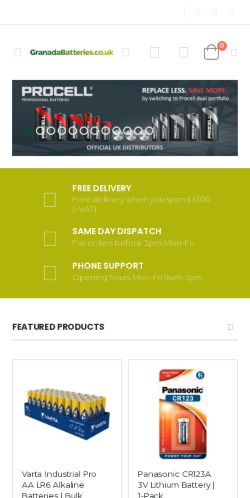 Mobile page screenshot