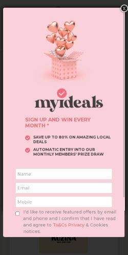 Mobile page screenshot